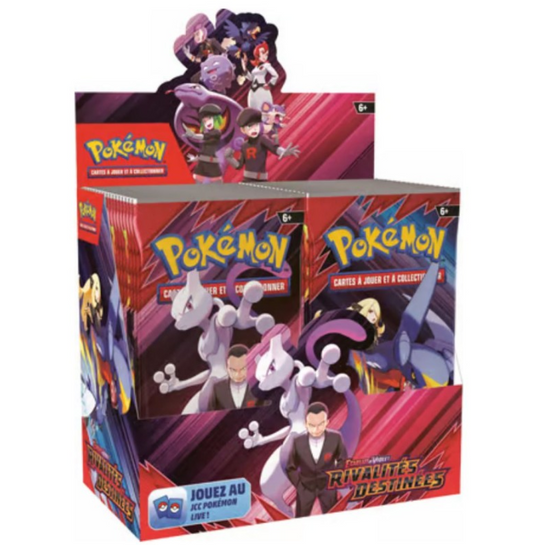 Display Boosters Pokémon Rivalités Destinées EV10